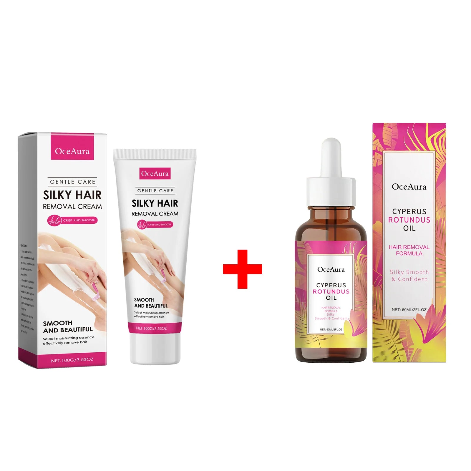 Gentle Hair Removal Cream and Soothing Oil for Sensitive Skin - 18