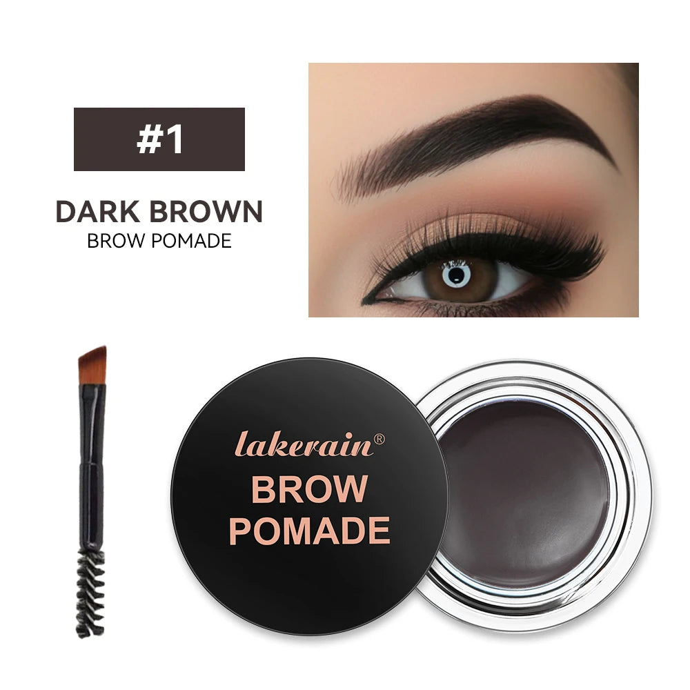 Waterproof Long-Lasting Brow Pomade Gel for Natural Defined Eyebrows