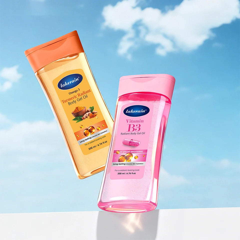 Radiant Nourishing Body Gel Oil for Deep Hydration and Glowing Skin