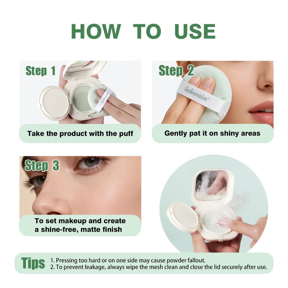 Matte Loose Finishing Powder for Oil Control and Flawless Skin - 17