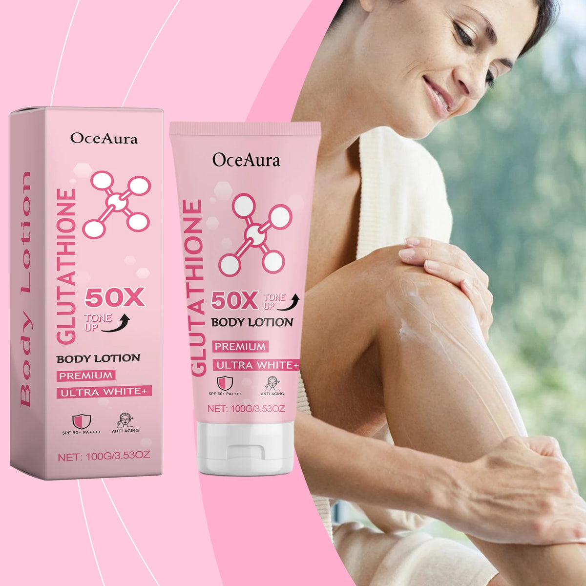Arbutin Brightening Body Lotion for Glowing and Even Skin Tone