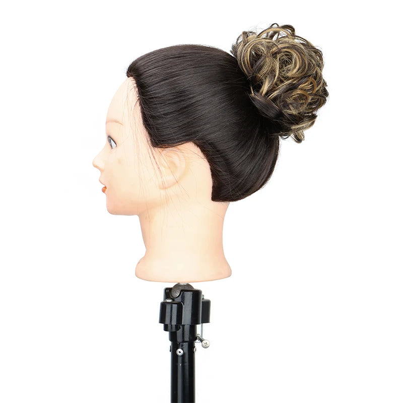 Messy Bun Hair Extension Scrunchie for Voluminous Updo Hairstyles - 9