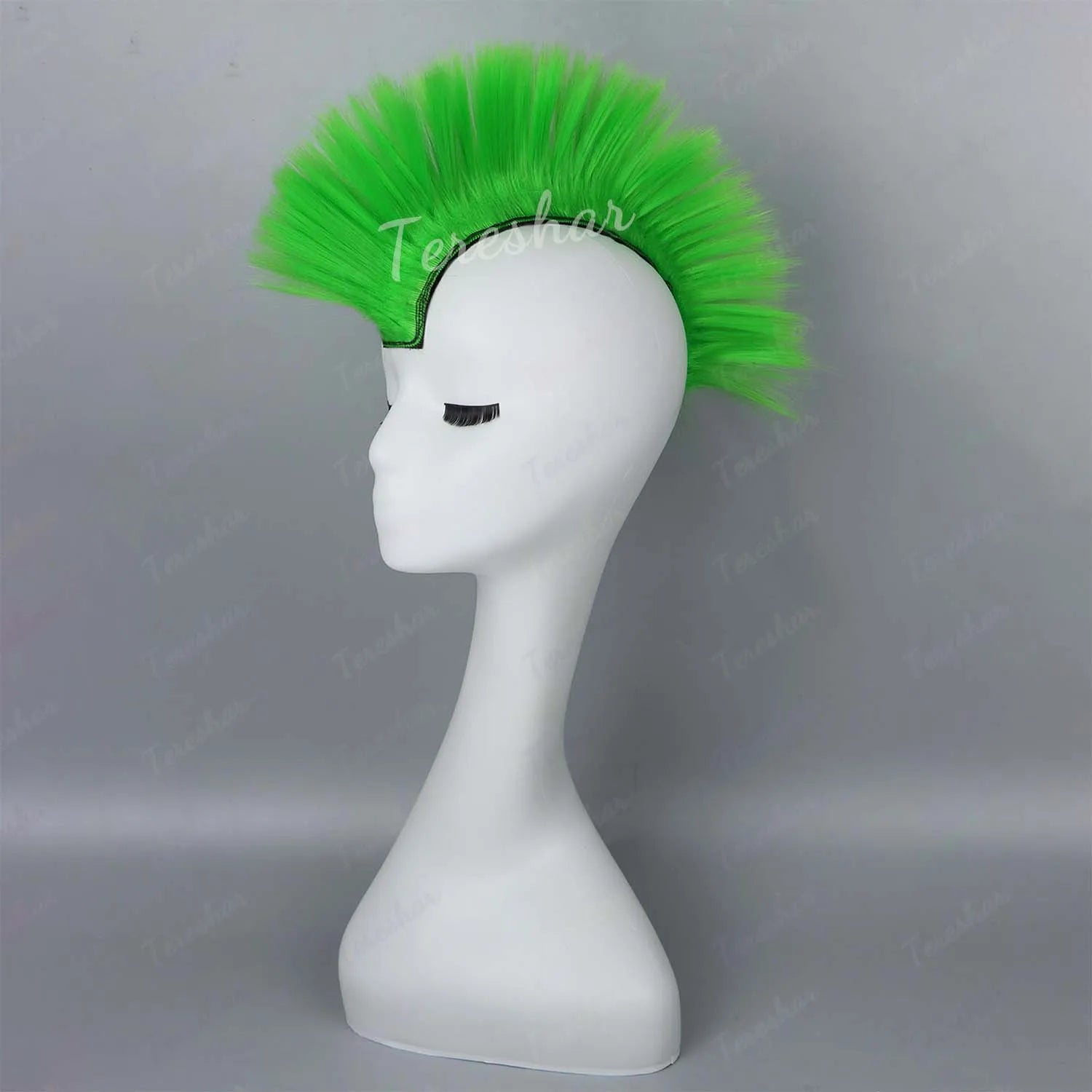 Synthetic Mohawk Helmet Wig for Motorcycle and Sports Helmets - 10