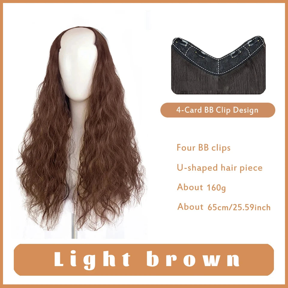 Wavy Clip-In Hair Extensions for Voluminous Styles - 45