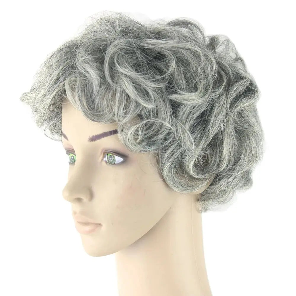 Short Curly Synthetic Wig for Women