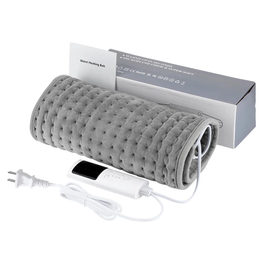 Electric Heated Waist and Back Relief Wrap with Adjustable Settings