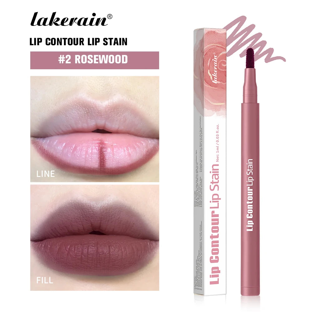 Waterproof Felt Tip Lip Liner for Sculpted and Plump Looking Lips - 47
