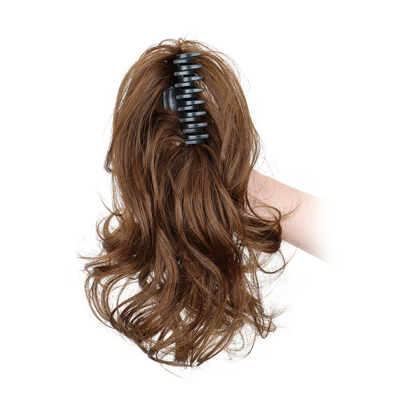 12-Inch Curly Claw Clip Ponytail Extension