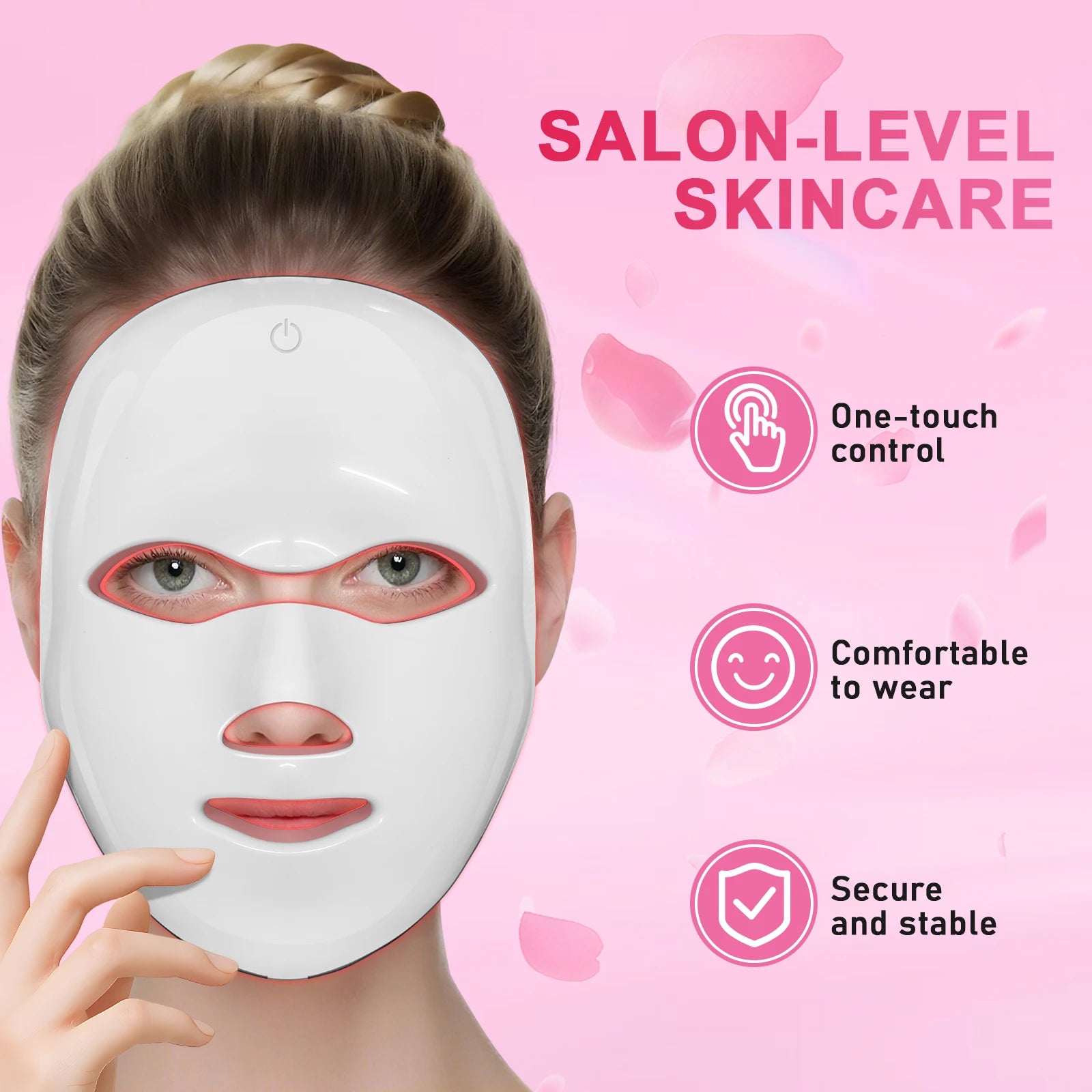 7-Color LED Photon Facial Mask for Skin Rejuvenation and Anti-Aging - 11