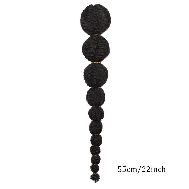 Synthetic Bubble Ponytail Hair Extension for Women - 6