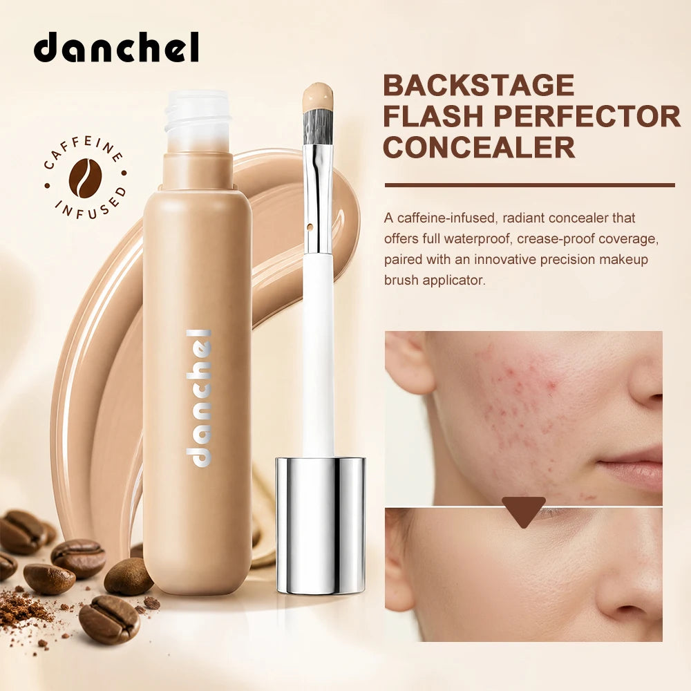Full Coverage Waterproof Liquid Concealer for Face and Body Makeup - 4