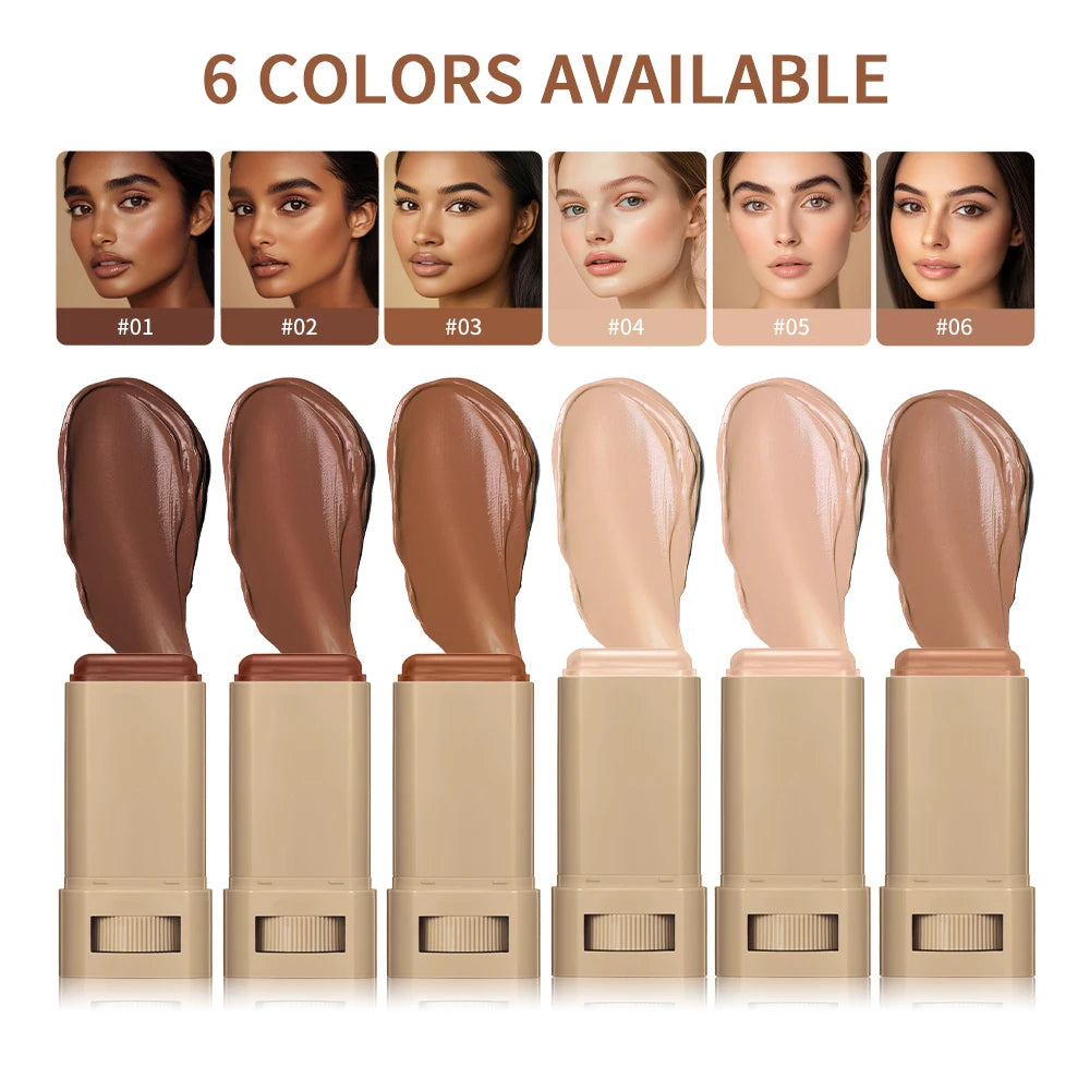 Serum Boosted Skin Tint Foundation Stick for Radiant Hydrating Coverage