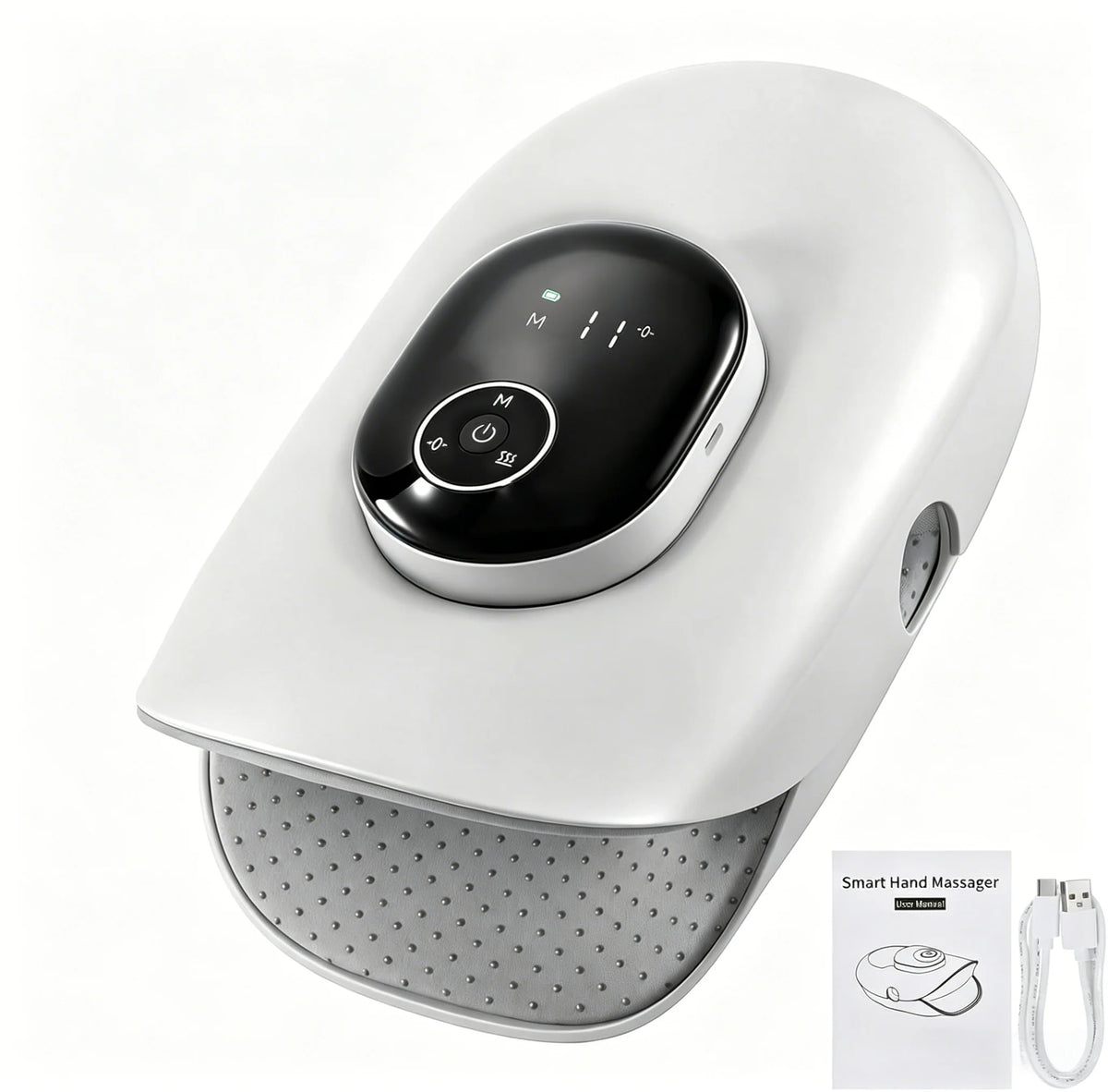 Electric Hand and Finger Massager with Deep Palm Kneading