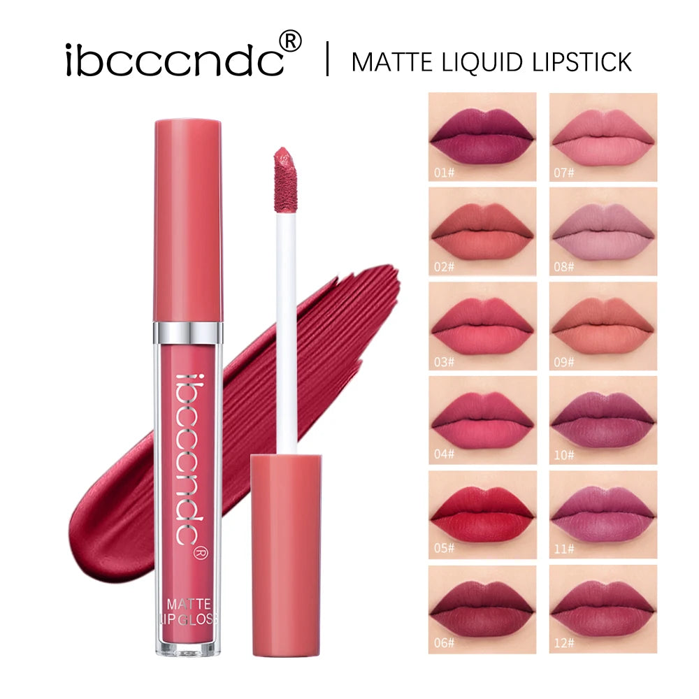 Waterproof Matte Liquid Lipstick for Long Lasting All Day Wear