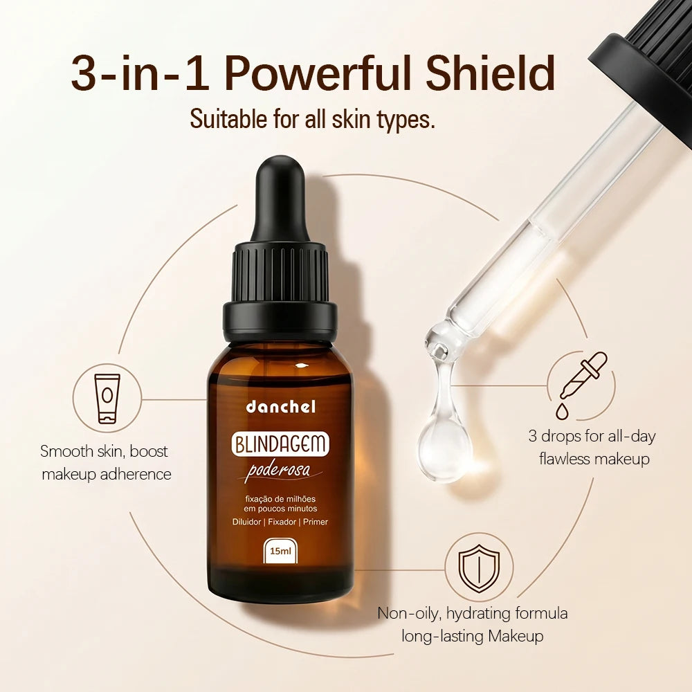 3-in-1 Makeup Primer, Setting Fixer, and Dry Cosmetic Reviver Serum