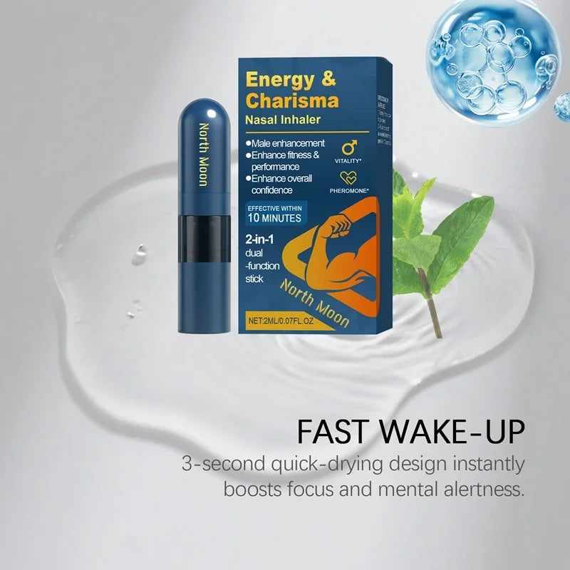 Energy and Charisma Nasal Inhaler for Men Daily Vitality Support - 10