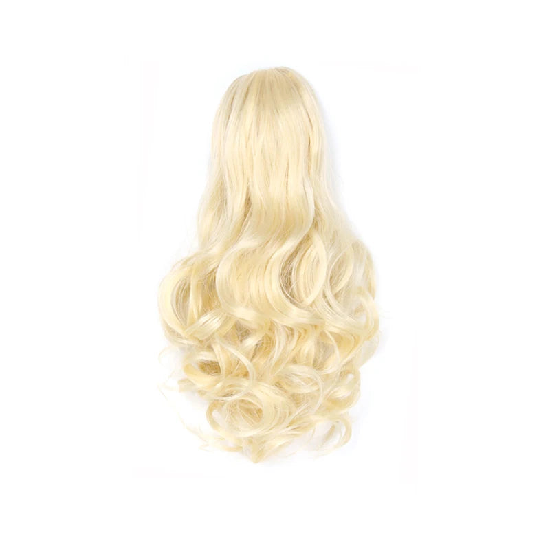 10-Inch Wavy Curly Claw Clip Ponytail Hair Extension - 8