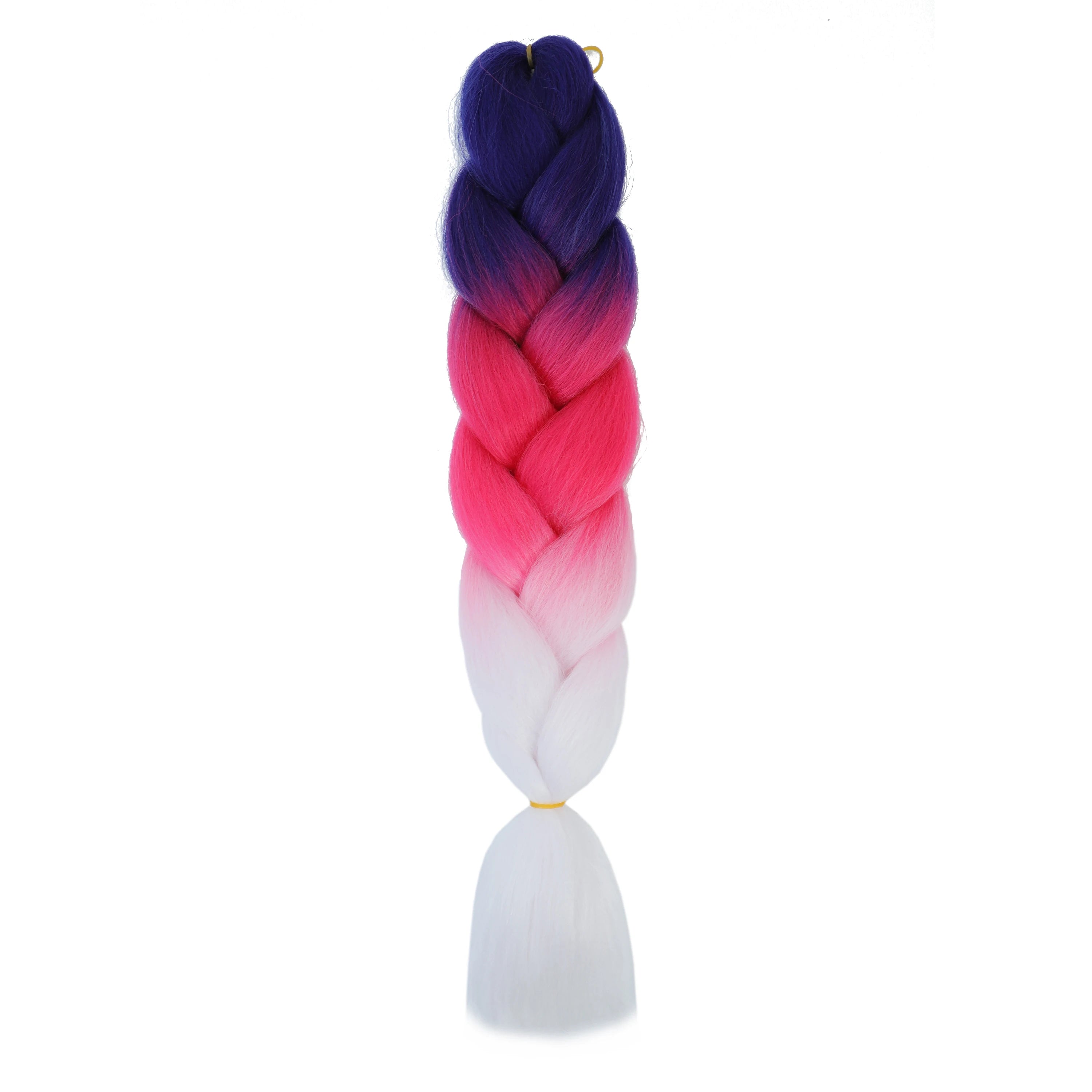 24-Inch Long Synthetic Jumbo Braiding Hair Extensions - 30