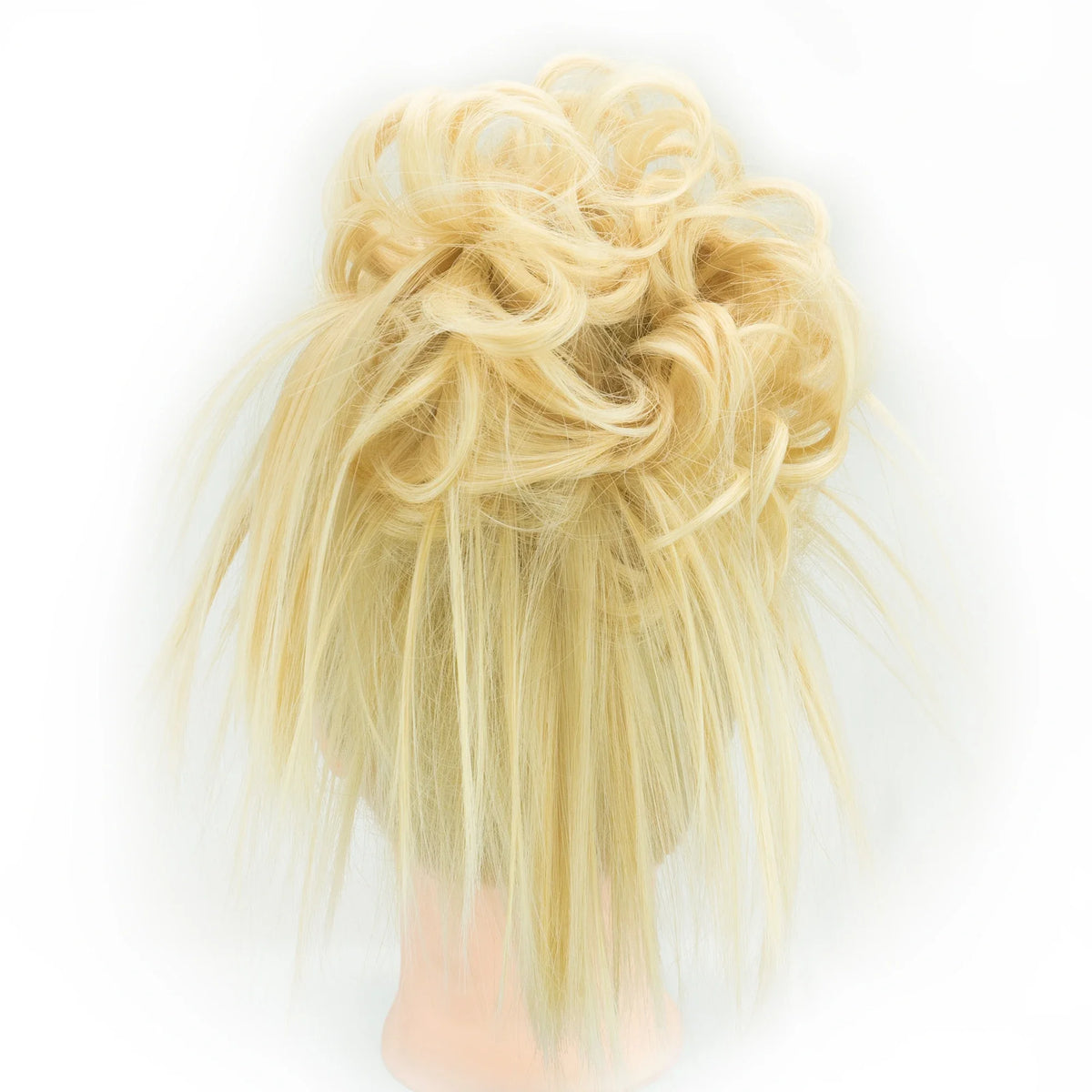 Curly Messy Hair Bun Updo Scrunchie Extension for Instant Hair Volume