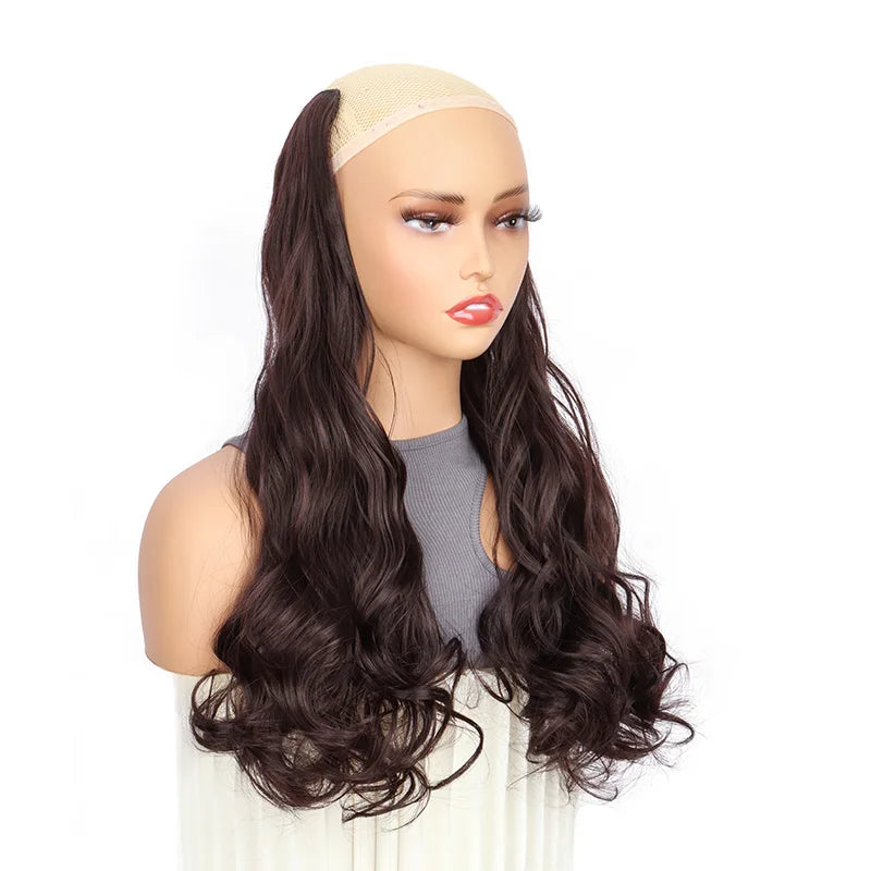 20-Inch Wavy Clip-In Hair Extension for Instant Volume