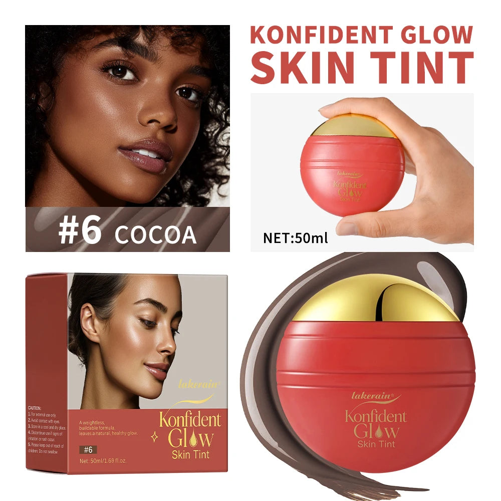 Hydrating Glow Skin Tint Foundation for a Radiant Natural Finish - 23