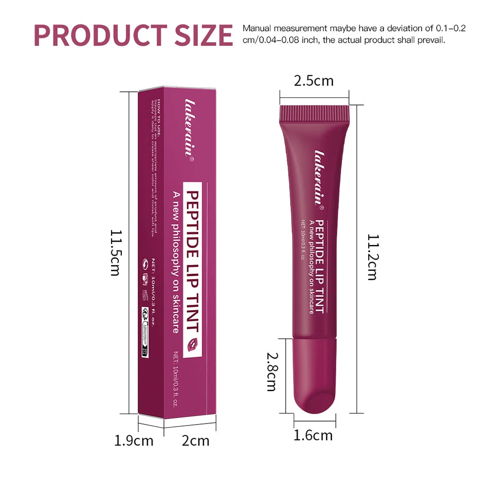 Hydrating Peptide Lip Tint for Smooth and Glossy Daily Wear