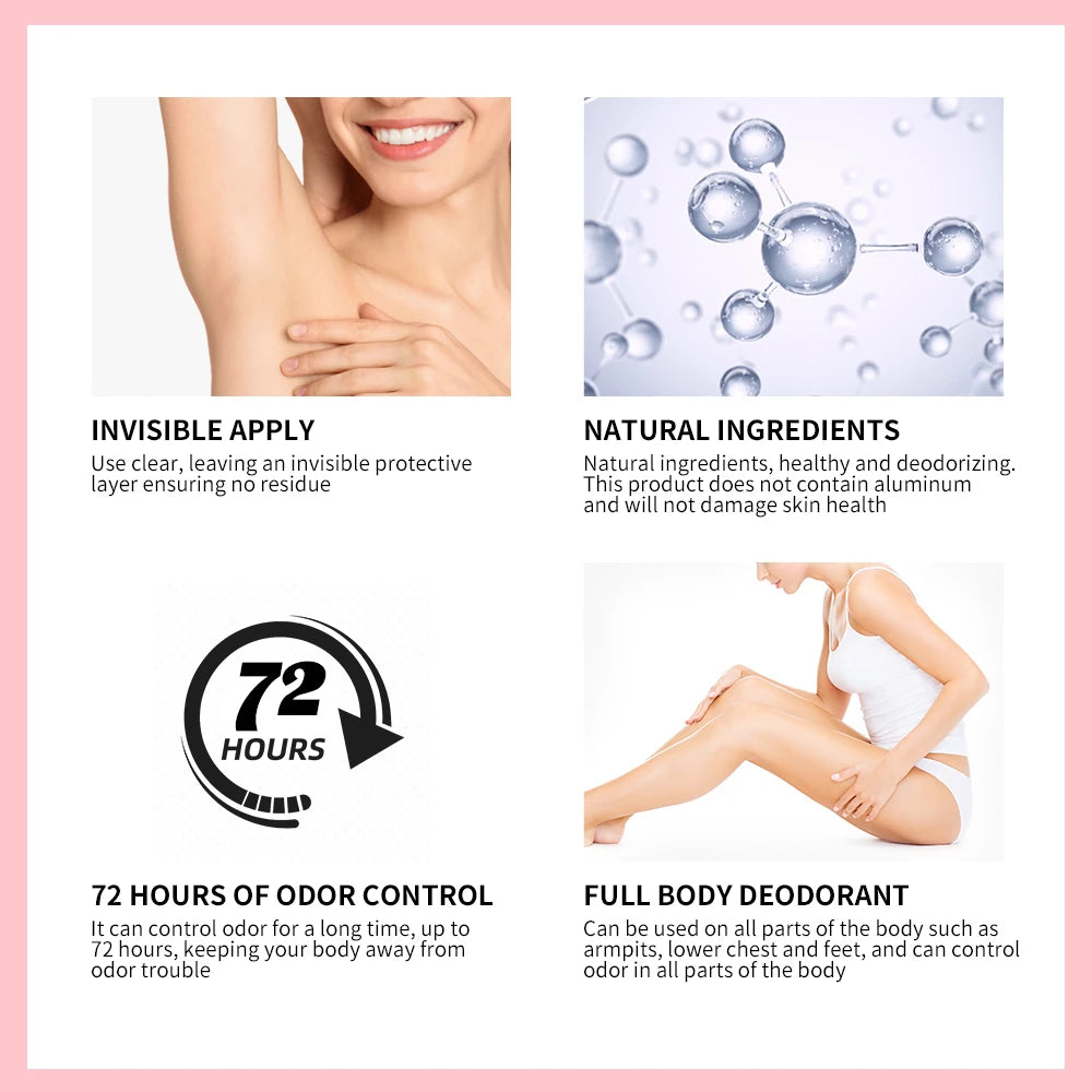 All-Day Full Body Deodorant Balm for Long-Lasting Odor Control - 5