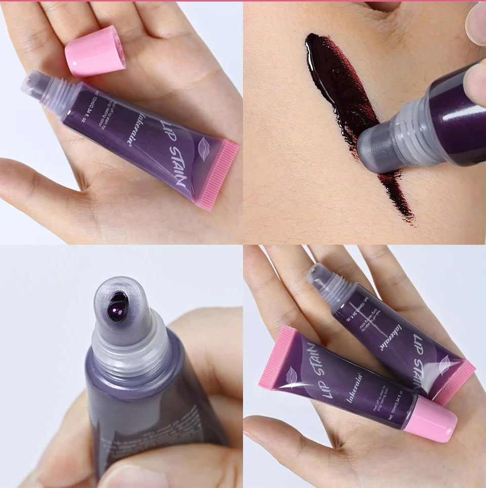 Waterproof Peel-Off Lip Stain for Long-Lasting Matte Color