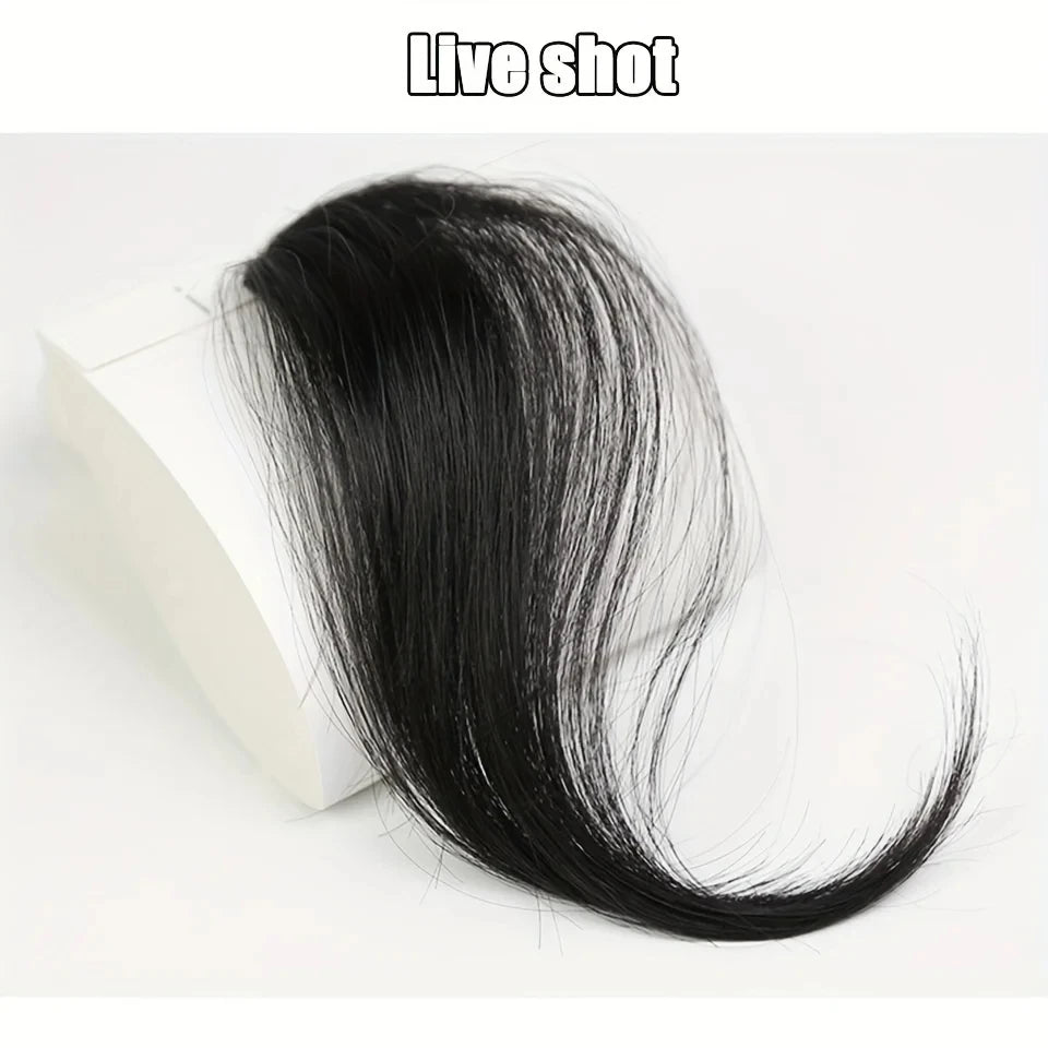 Clip-In Synthetic Hair Side Bangs for Instant Volume - 12