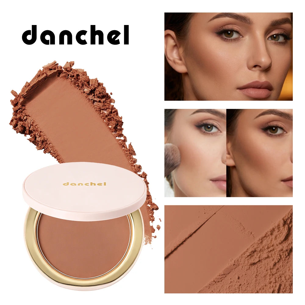 Soft Matte Bronzer Powder for Natural Face Contouring and Sculpting - 1
