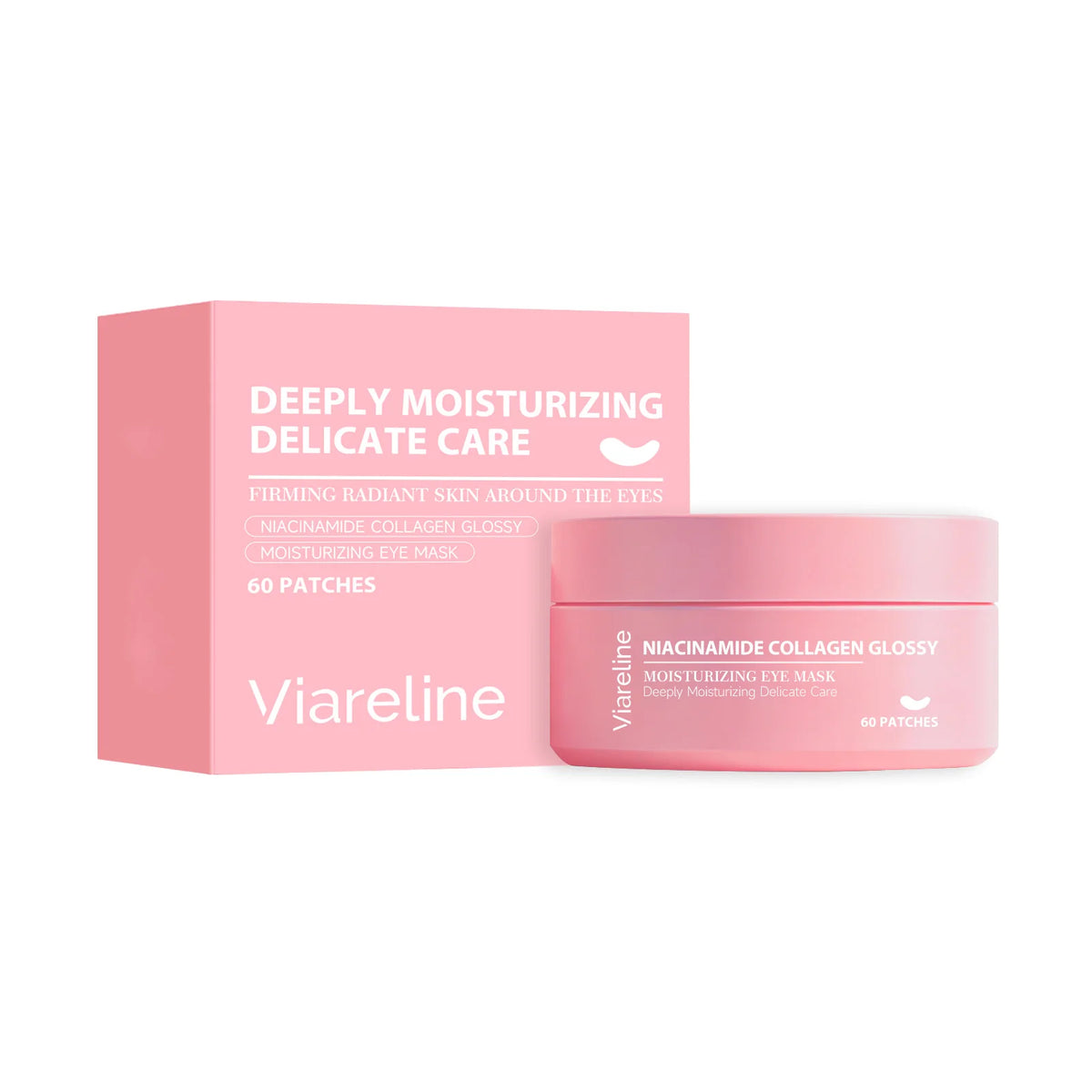 Niacinamide Collagen Eye Mask Patches for Dark Circles and Puffiness