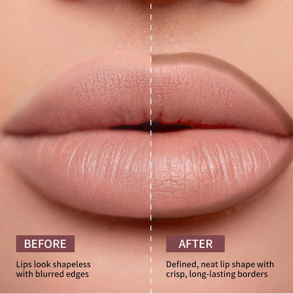 Dual-Sided Lip Contour Stain Pen for Precise Definition and Color - 12