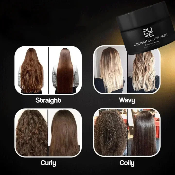Deep Repair Collagen Hair Mask for Damaged Frizzy and Dry Hair