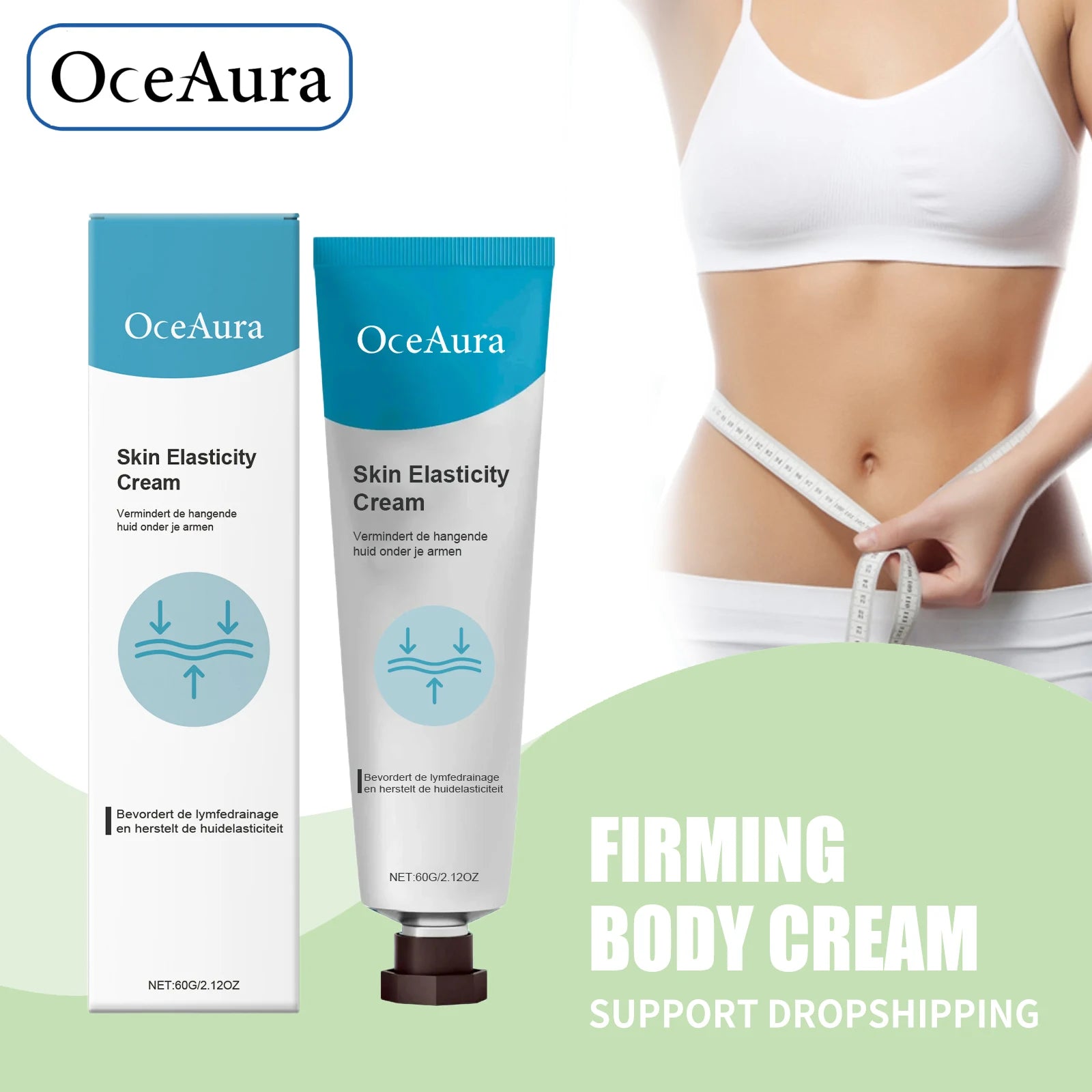 Body Firming Cream for Tightening Saggy Skin and Reducing Cellulite - 1