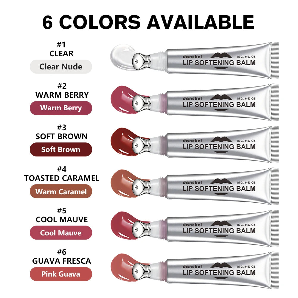 Hydrating Tinted Lip Balm for Smooth Glossy Lips and Daily Care
