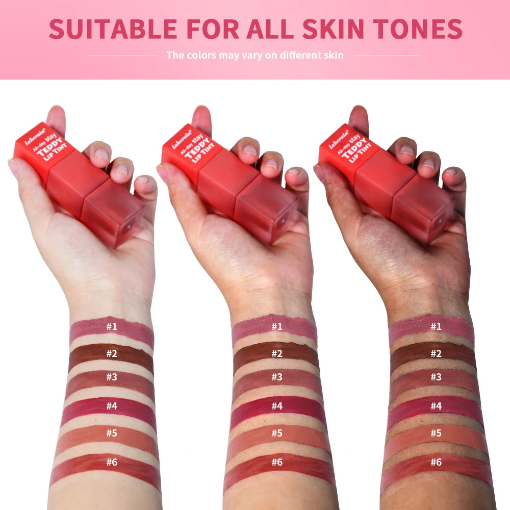 Waterproof Long-Lasting Matte Lip Tint for All-Day Wear - 6
