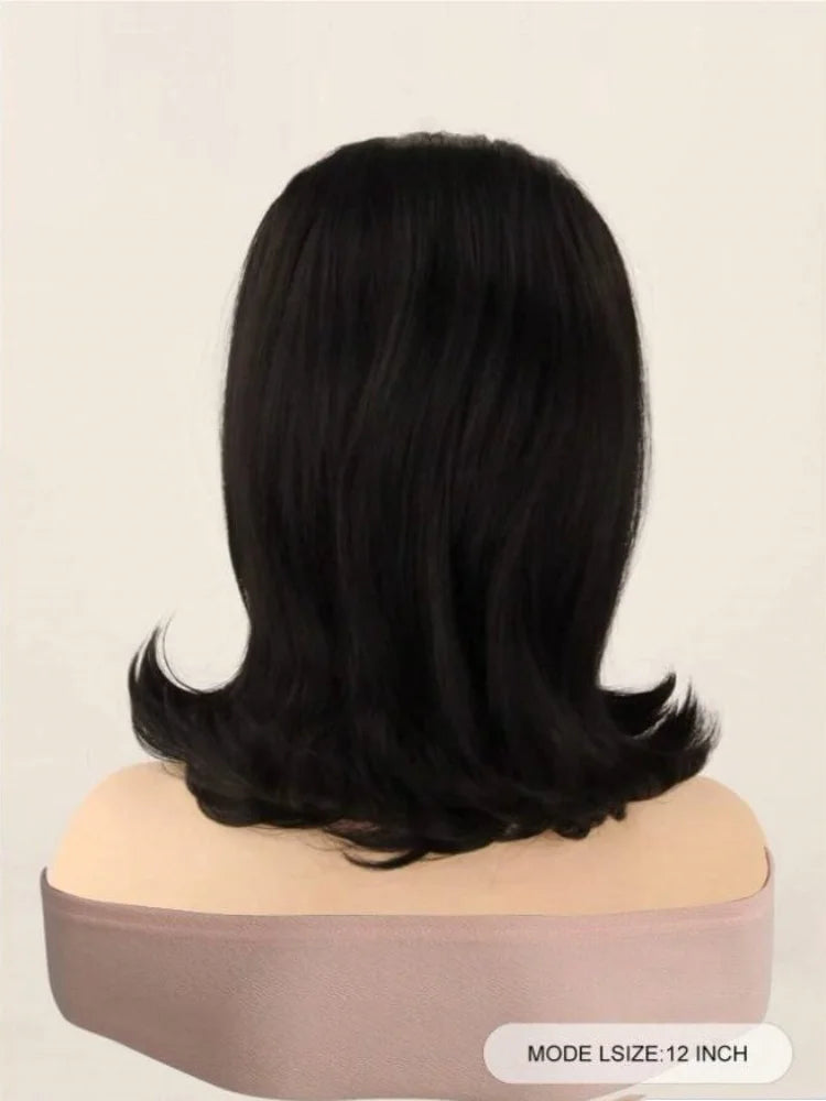 Short Wavy Bob Wig for Women Daily Wear - 2