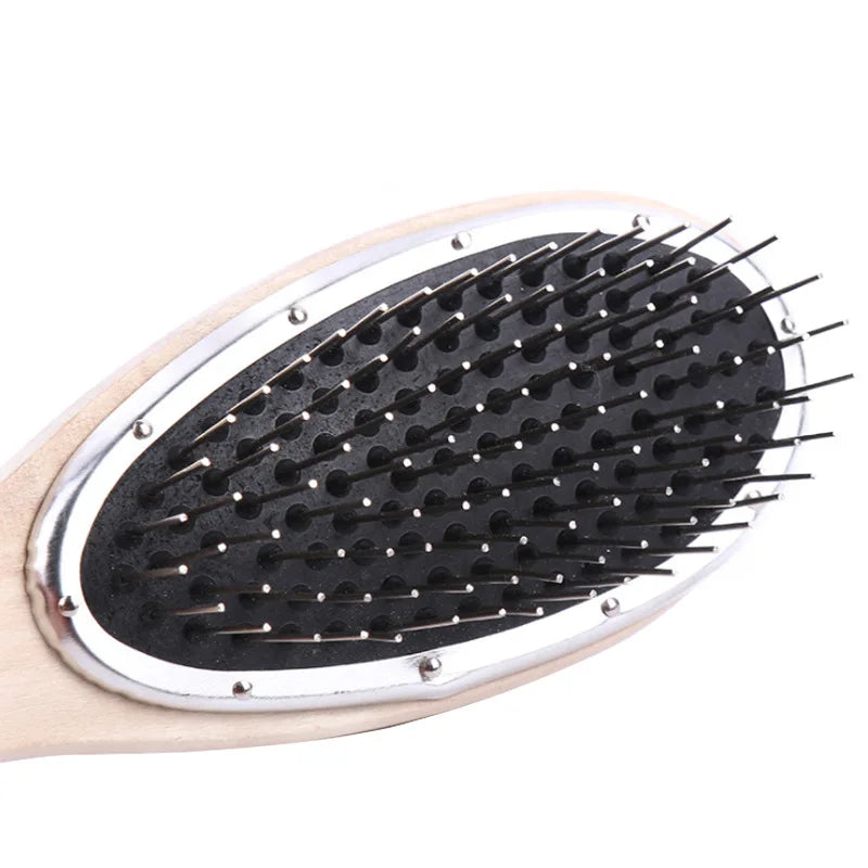 Anti-Static Wooden Loop Brush for Wigs and Hair Extensions