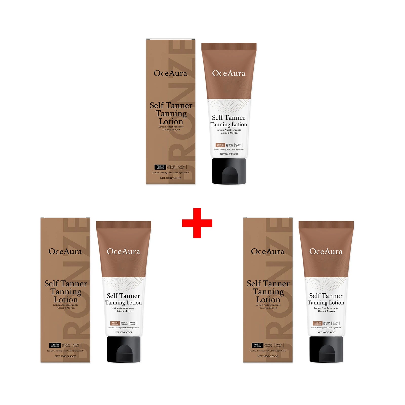 Gradual Sunless Tanning Lotion for a Natural Bronze Glow - 15