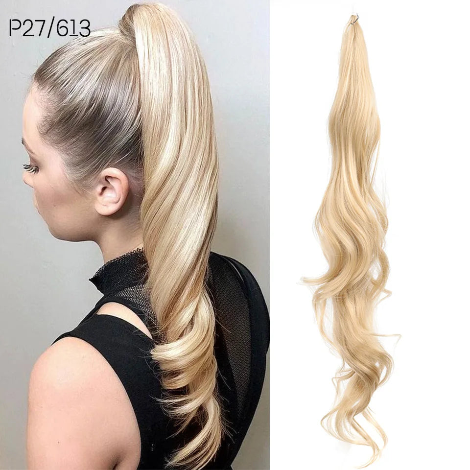 Wavy Wrap Around Ponytail Extension - 17