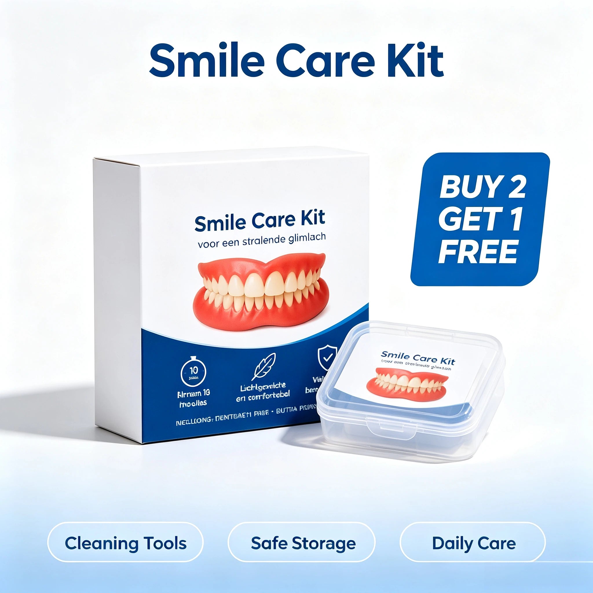 Comfortable Silicone Cosmetic Veneers for a Realistic Instant Smile - 10