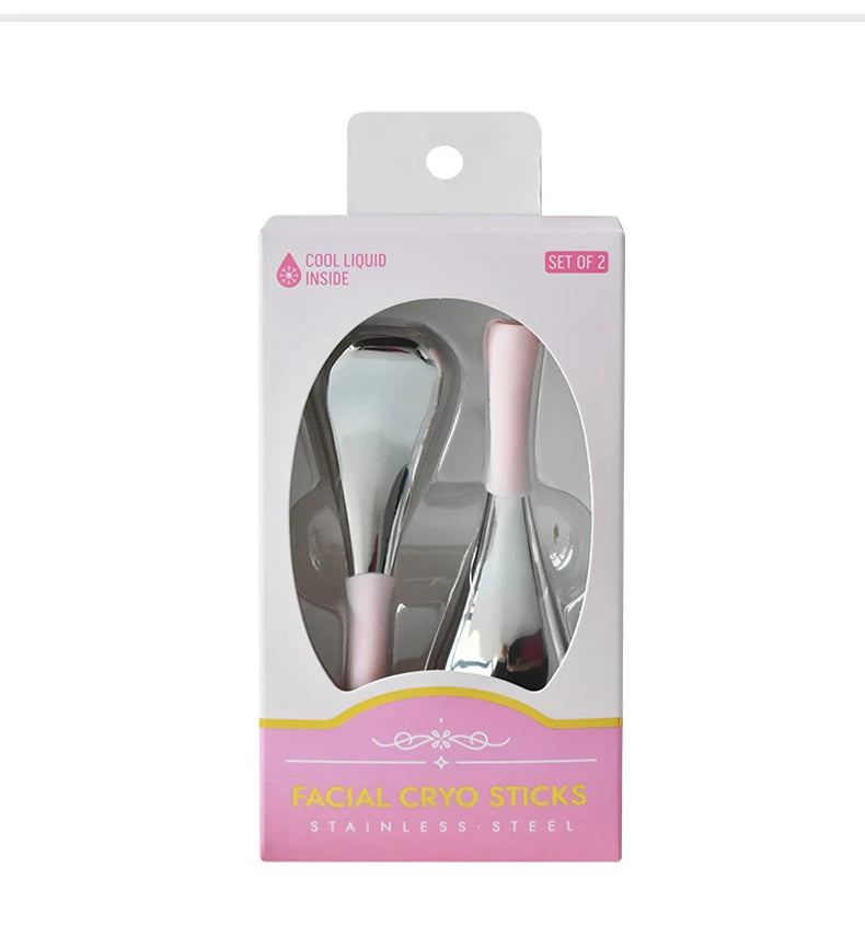 Stainless Steel Cooling Cryo Sticks for Facial Puffiness and Rejuvenation - 14