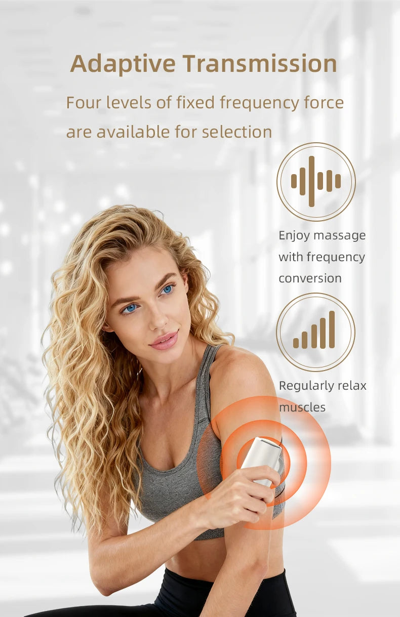 Portable Mini Percussion Massage Gun for Full Body Muscle Recovery