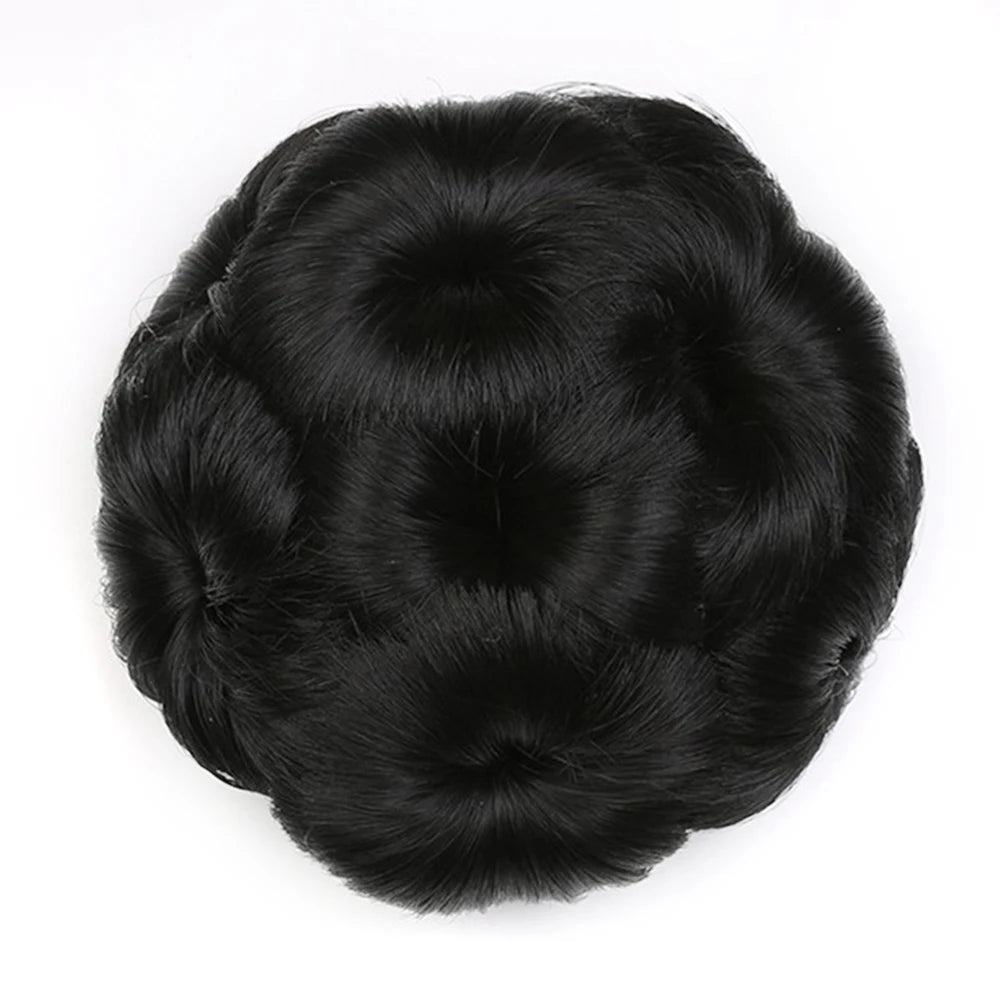 Synthetic Curly Claw Clip Hair Bun for Instant Volume - 6
