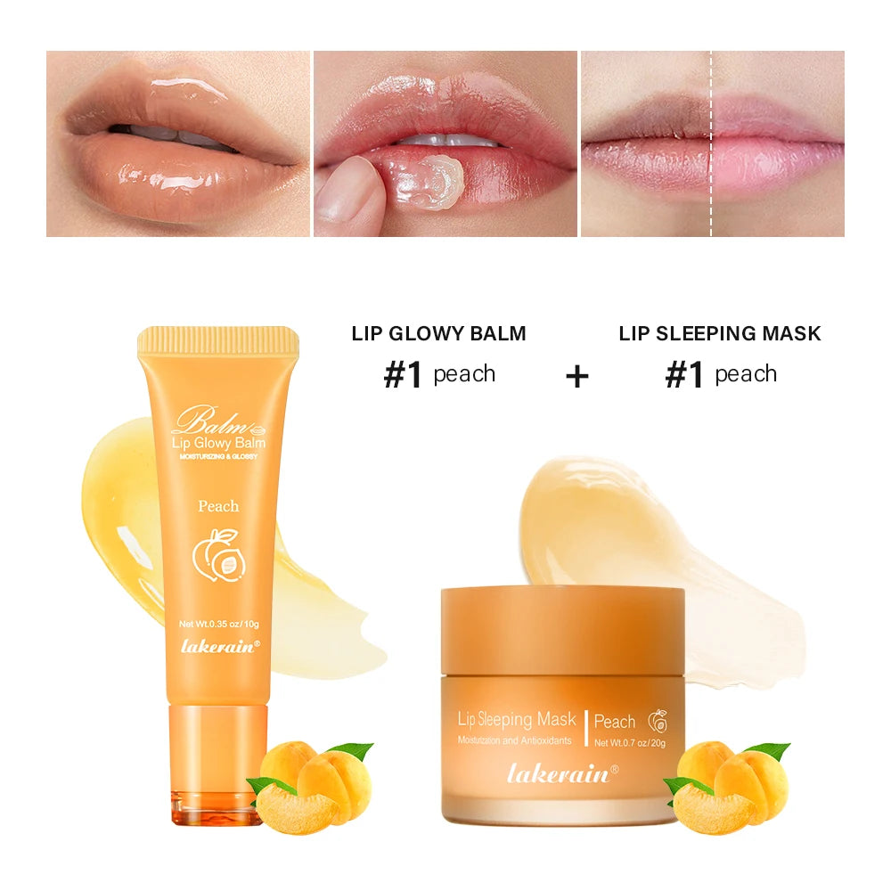 Hydrating Lip Repair Balm and Overnight Recovery Sleeping Mask Set - 36