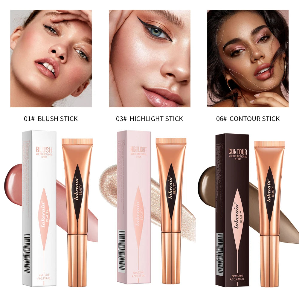 Liquid Face Contour and Highlighter Wand with Cushion Applicator - 29