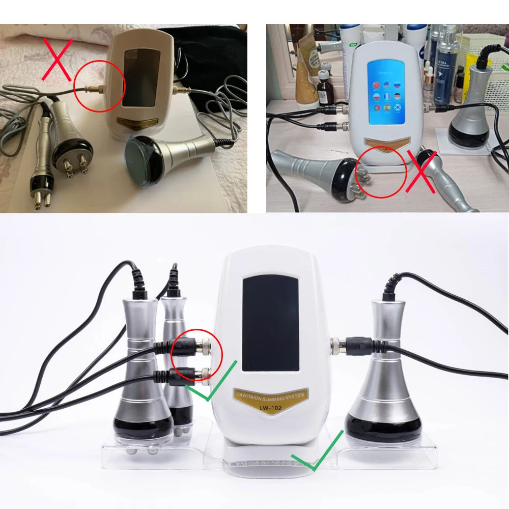 Professional 40K Ultrasonic Cavitation Body Shaping & Skin Tightening Unit - 6