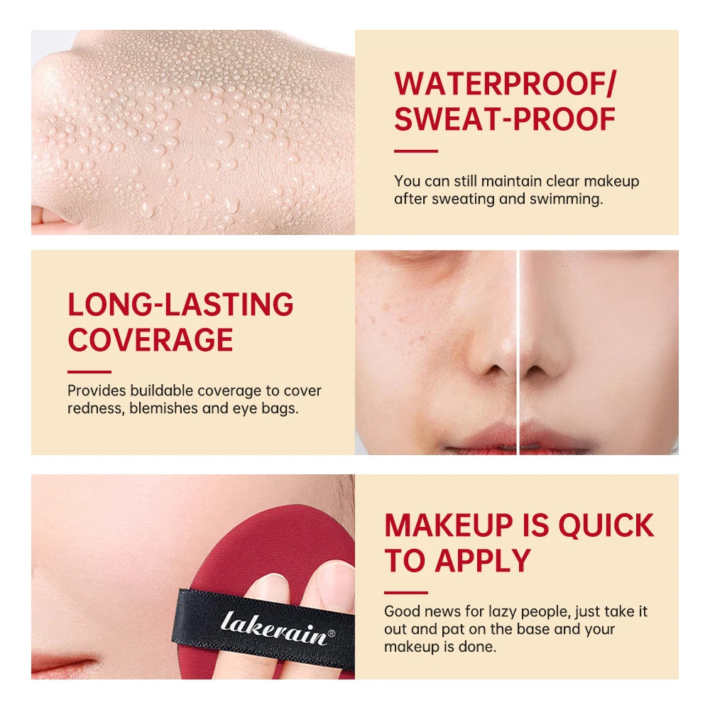 Long-Lasting Air Cushion Foundation for Flawless Coverage and Sun Protection - 3