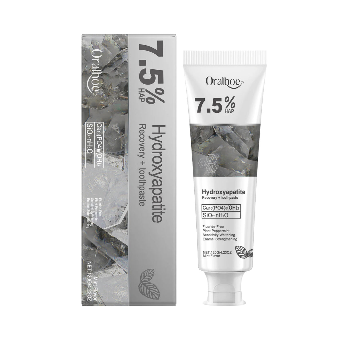 Hydroxyapatite Enamel Repair Whitening Toothpaste for Sensitive Teeth