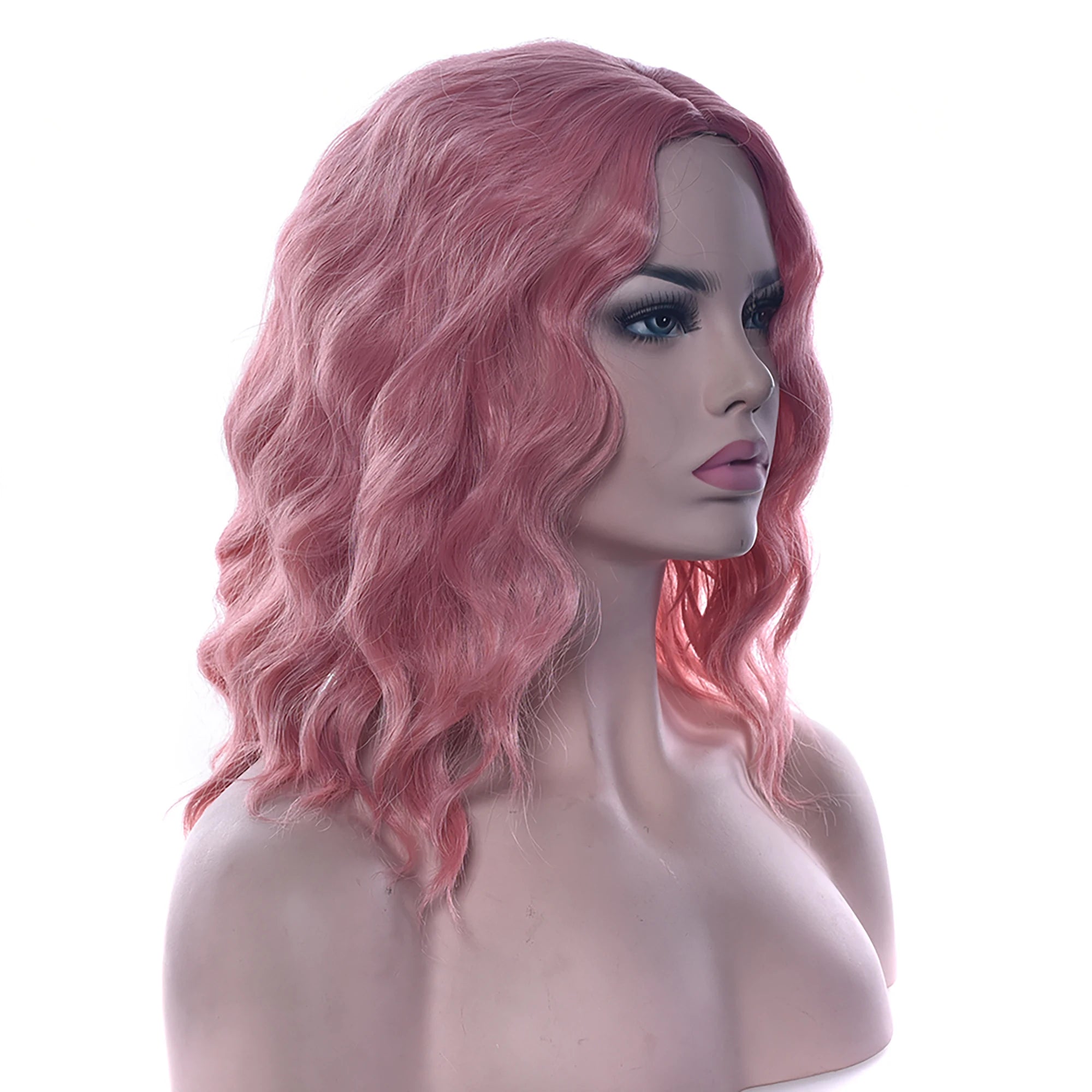Short Curly Bob Wig for Daily Wear or Cosplay - 8